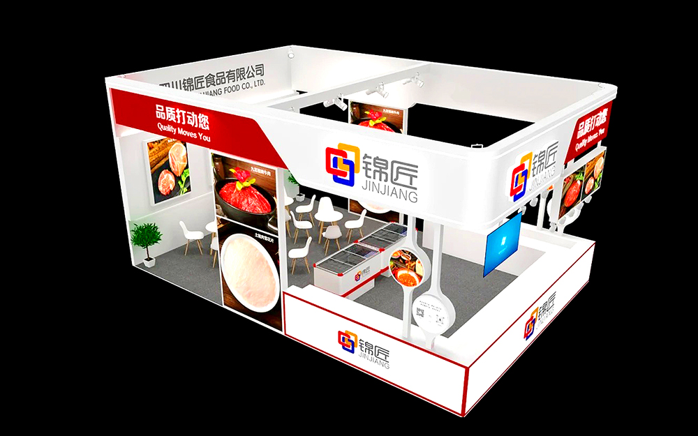 重慶火鍋美食文化節(jié)展臺設(shè)計(jì)搭建